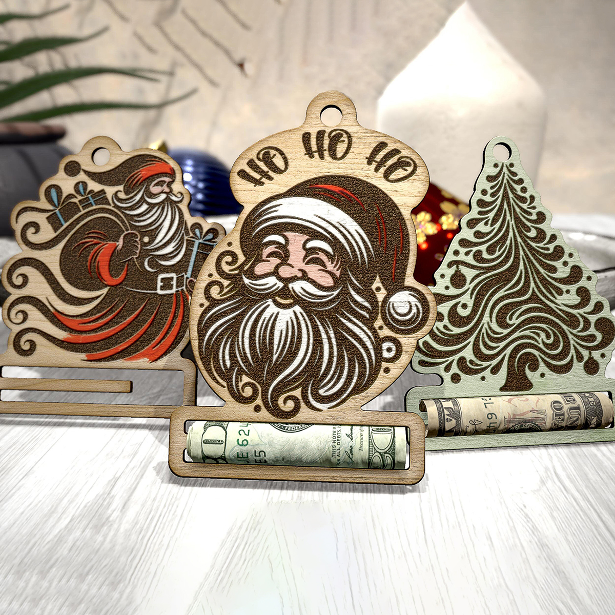 🎄 Early Christmas Sale 🎅 Set of 3 pcs Funny Money Holder