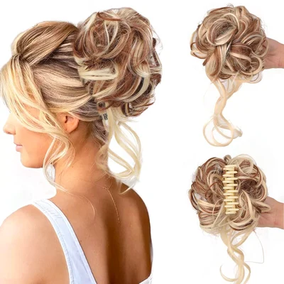 🔥🔥Buy 1 Get 1 Free💖 - Curly Bun Hair Claw Clips