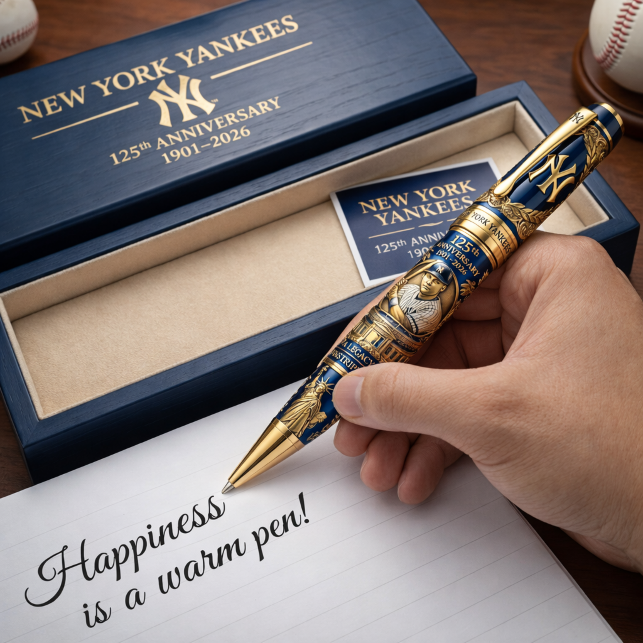 ✍️New York Yankees 125th Anniversary Ballpoint pen