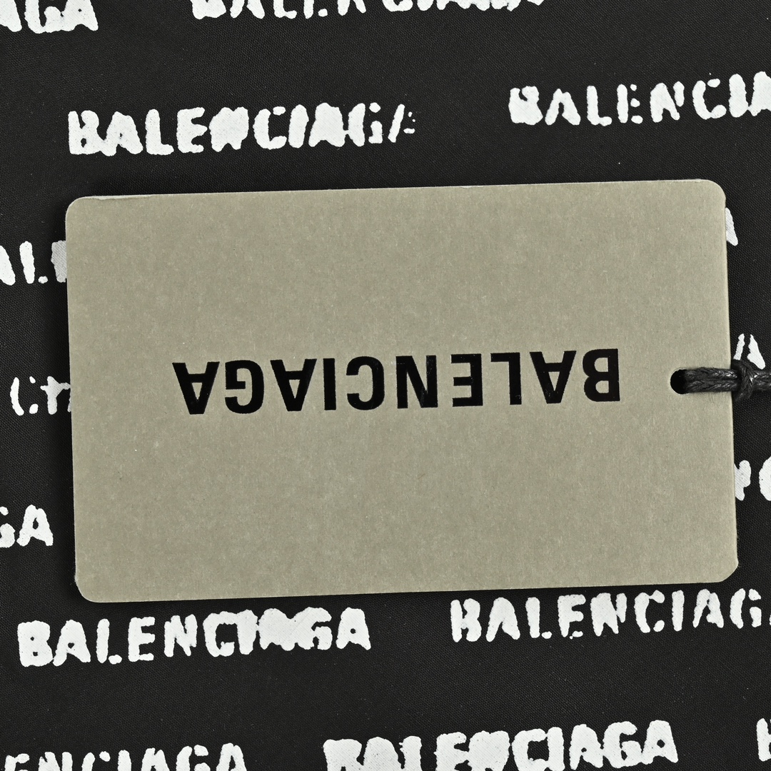 Balenciaga 24ss all-over lettering shirt