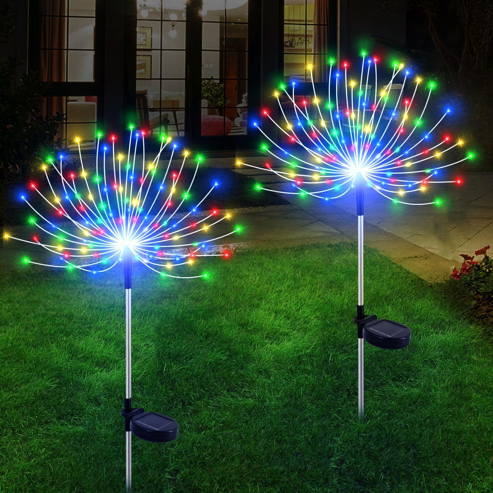 🔥ON SALE 59% OFF🔥Waterproof Solar Garden Fireworks Lamp