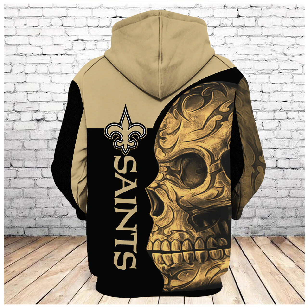 NEW ORLEANS SAINTS 3D HOODIE NNOS009