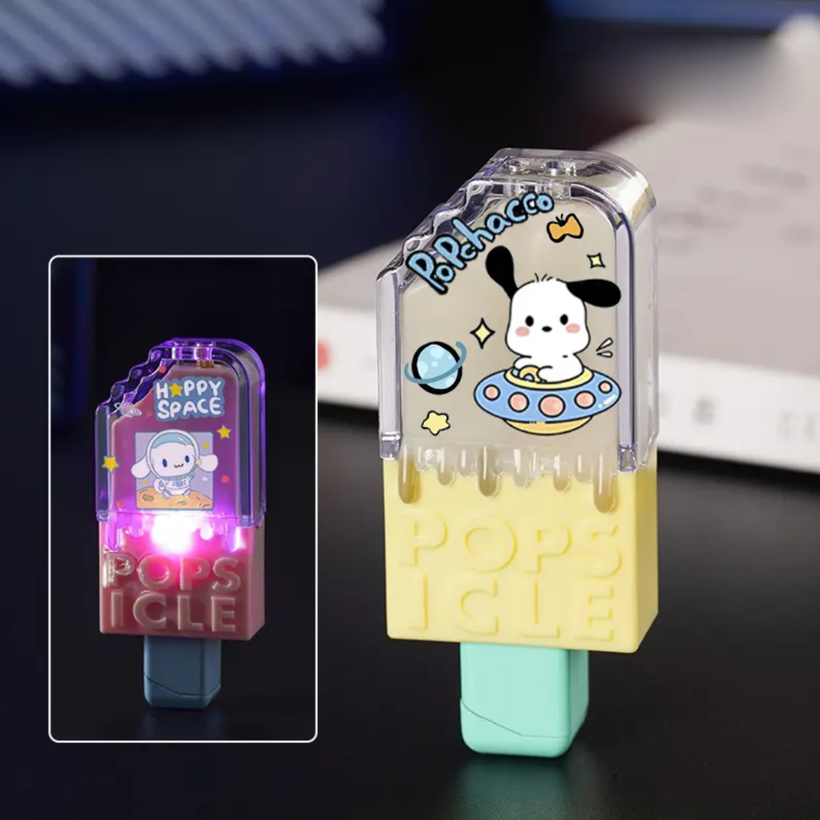 Ice cream shape lighter cute design gift for best friend