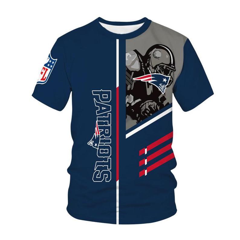 NEW ENGLAND PATRIOTS 3D T-SHIRT NEP026