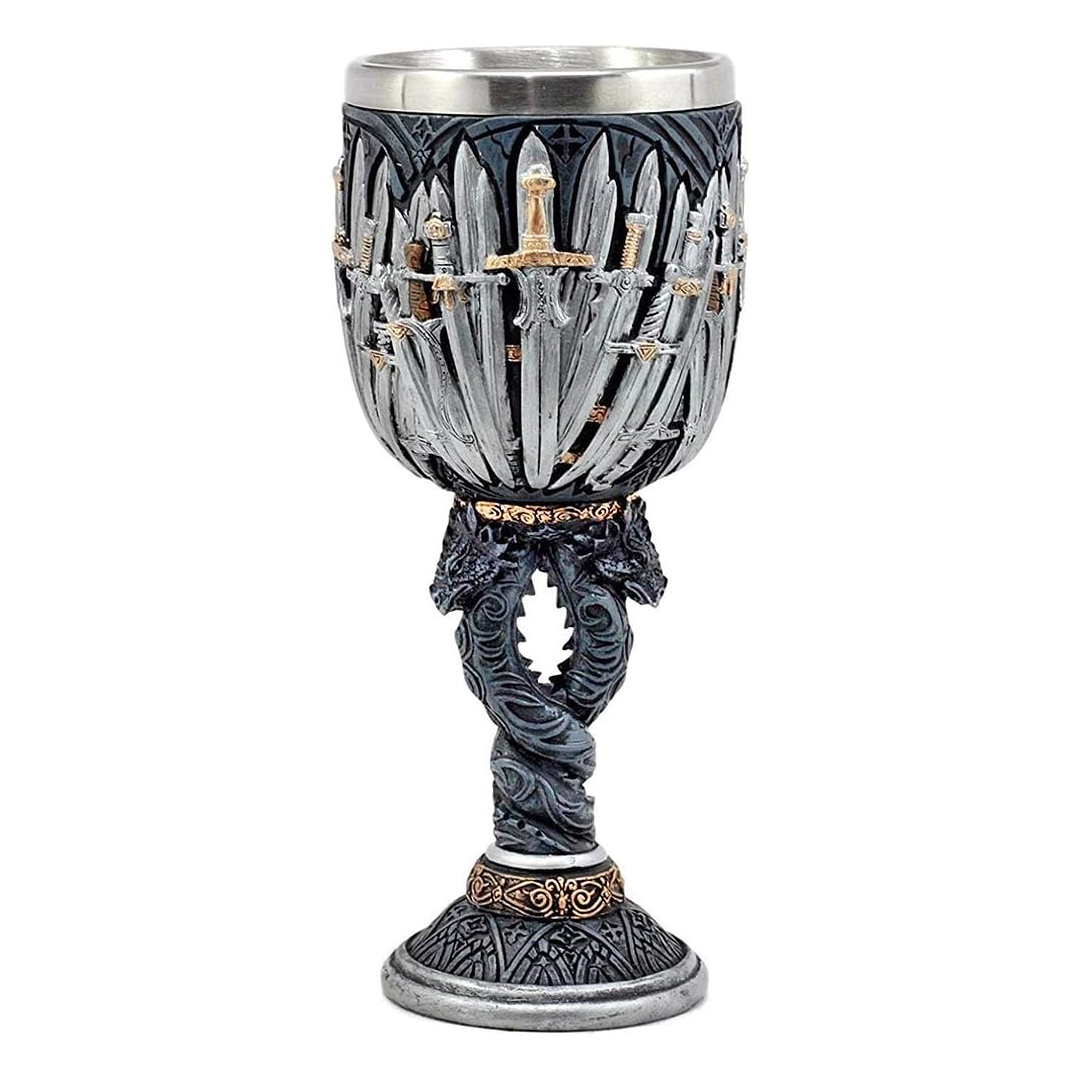 Handcrafted Medieval Goblet — For Fans of Epic Fantasy