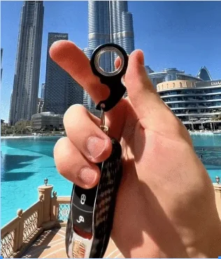 🔥(Last Day Promotion 50% OFF) Fidget Spin Karambit Keychain