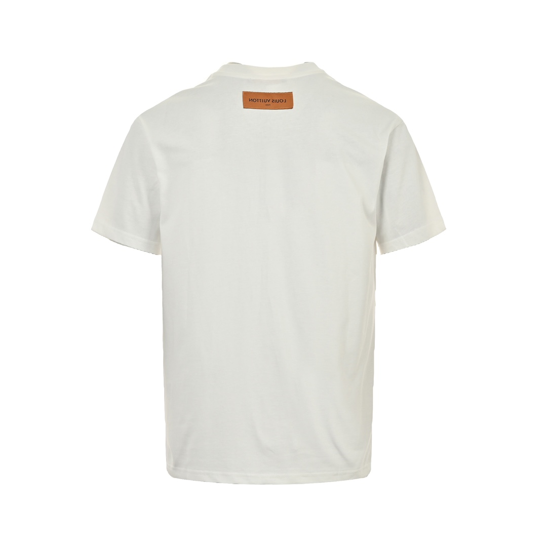 Louis Vuitton 24ss pocket monogram embossed short sleeve