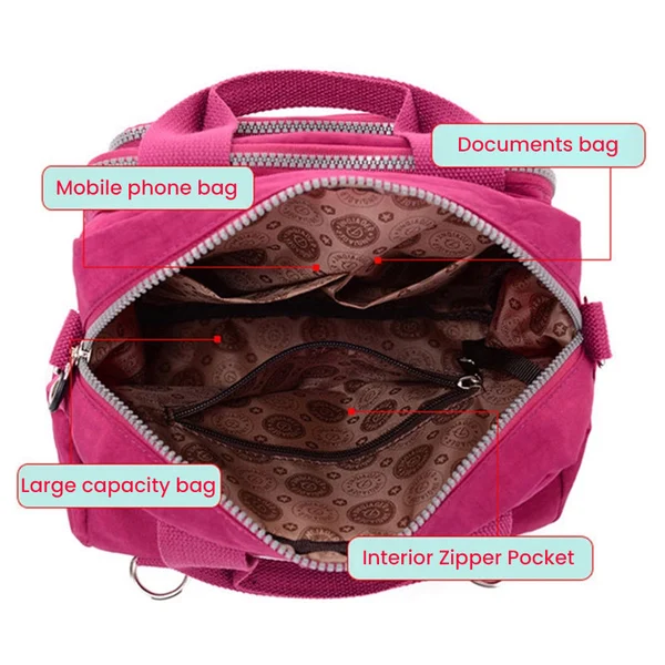3 in 1 Waterproof Multifunctional Casual Crossbody Bag