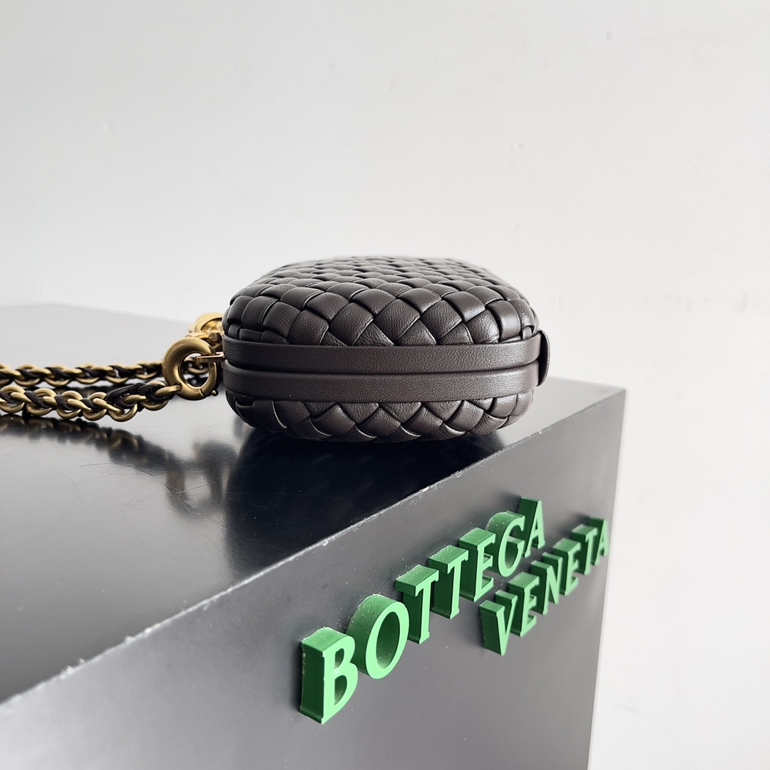 Bottega Veneta 24 Spring Fashion Braided Chain Evening Bag 776662