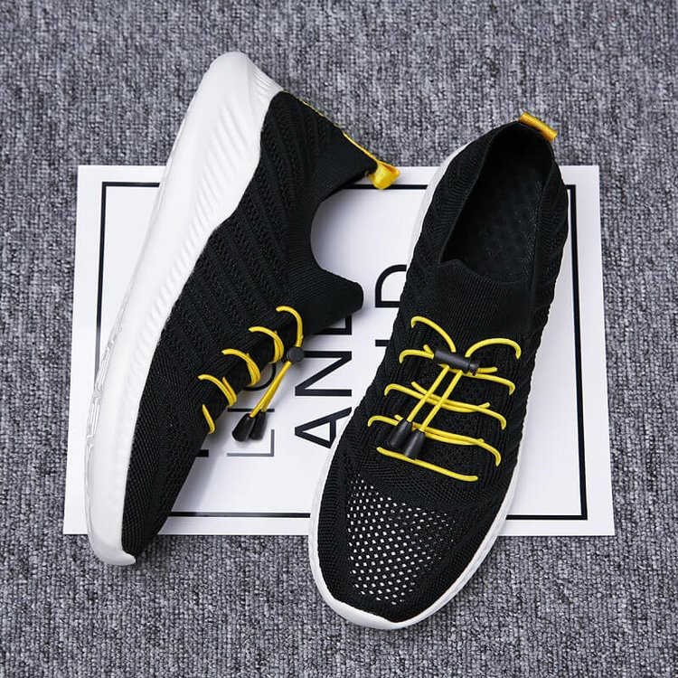 Men's Flying Woven Breathable Trendy Sneakers