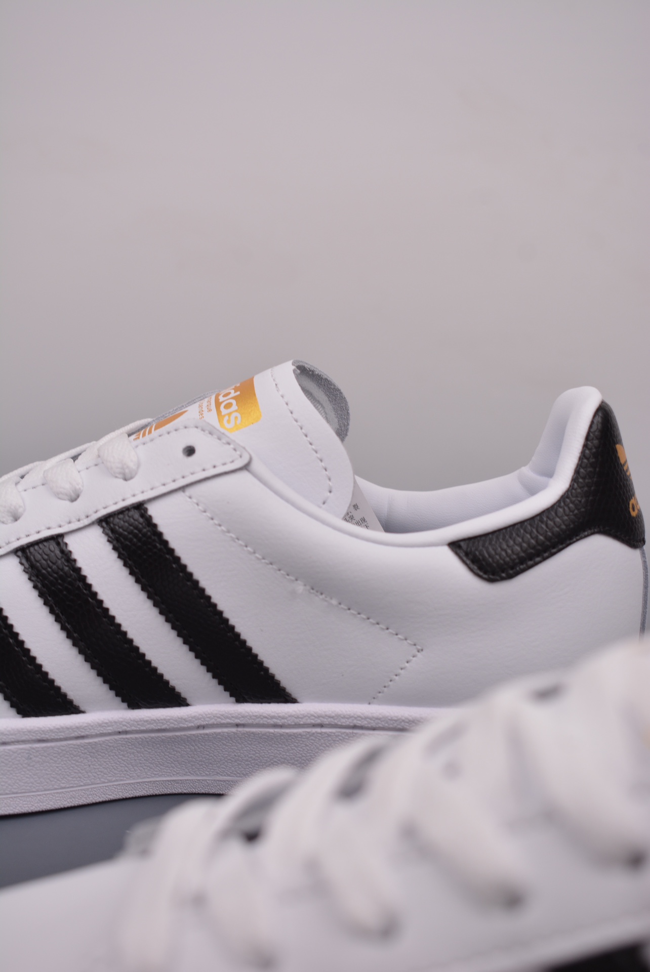 Adidas Originals Campus White and Black Snake Pattern CQ2074
