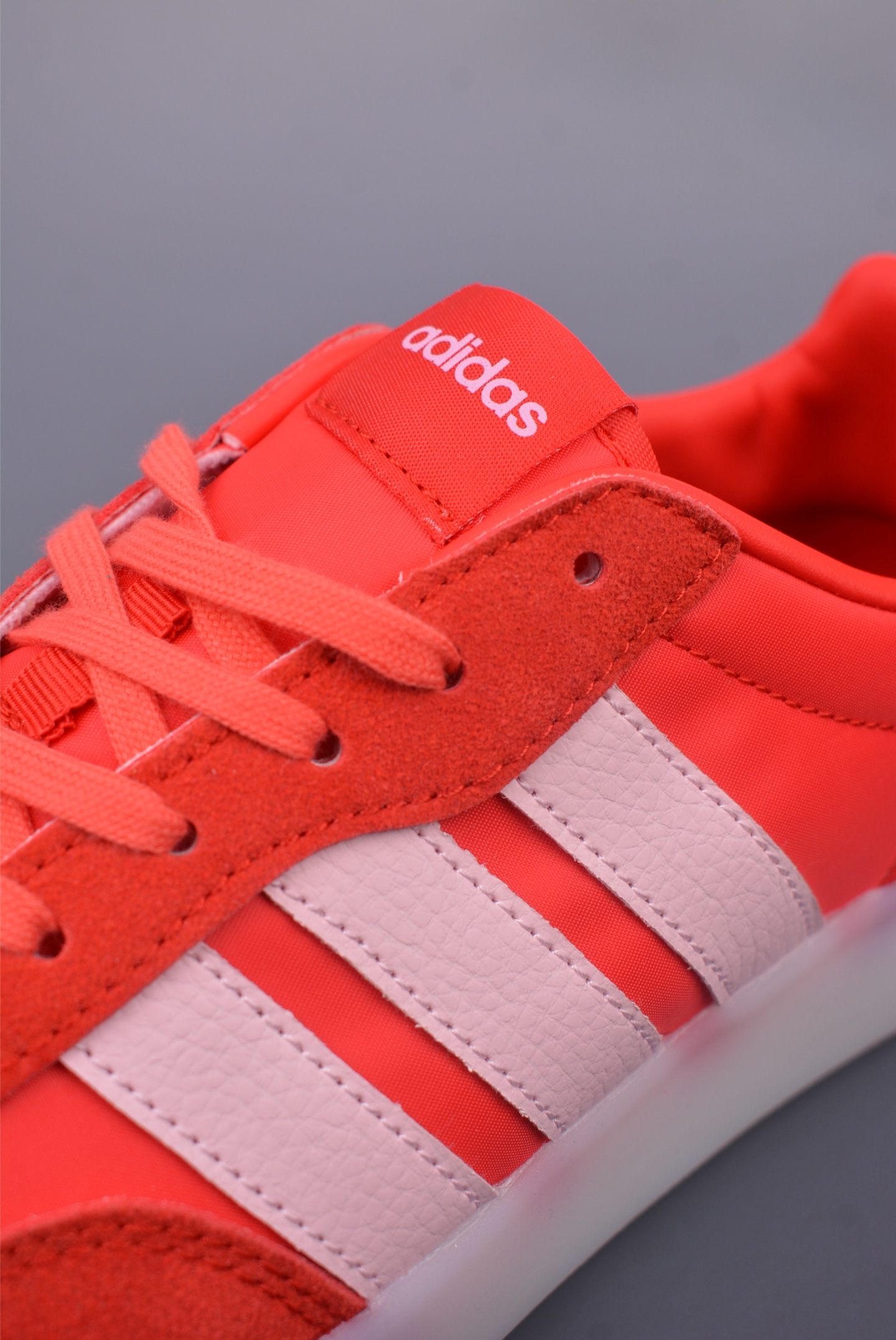 Adidas Barreda Decode Casual Sneakers Red and White JP9669