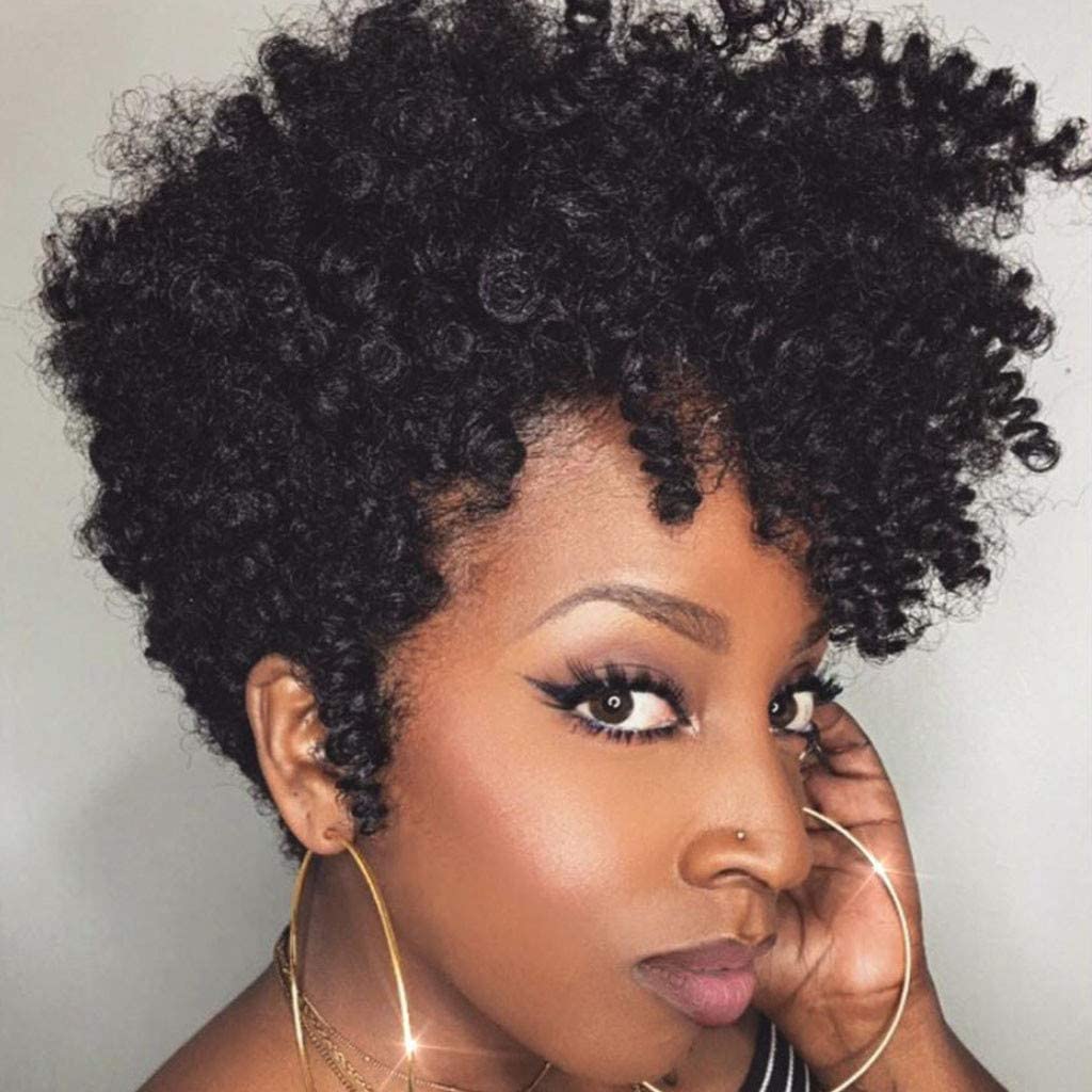 Luan Wigs 010 Short Afro Wig for Women