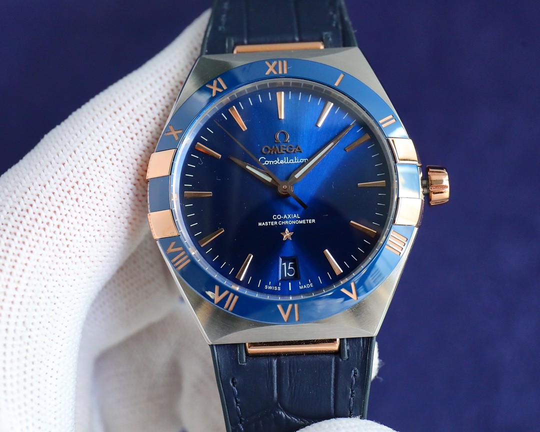 Omega fifth generation constellation series men's watch