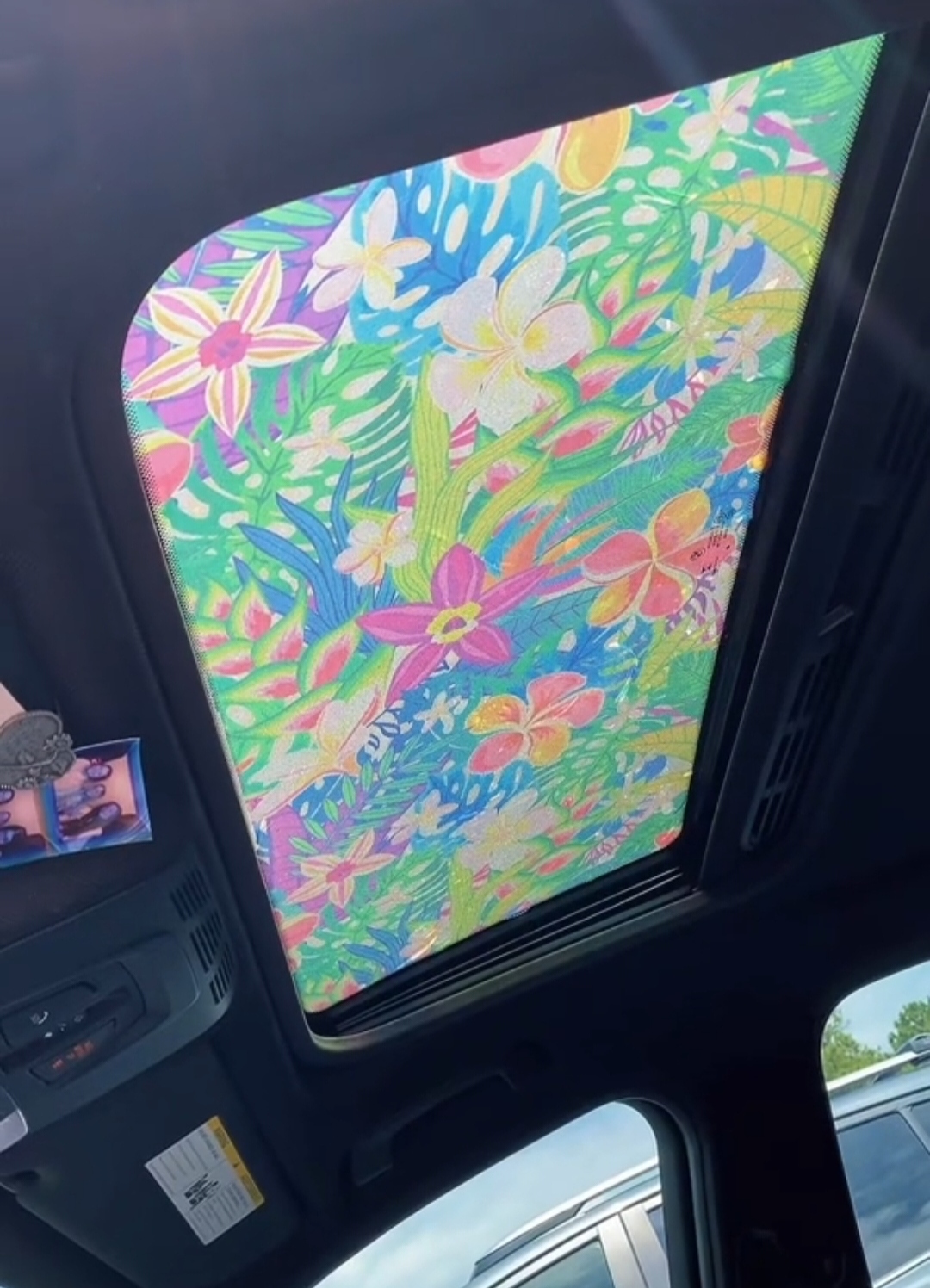 Stained Glass Sunroof Stickers