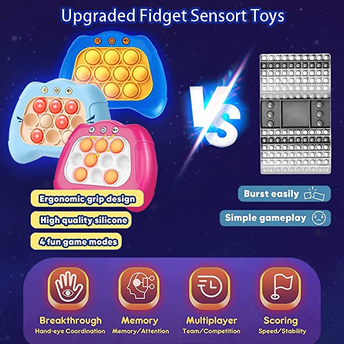 (🔥Last Day Promotion-SAVE 50% OFF)🎮2023 New Upgrated Puzzle Pop-it Fidget Game-BUY 2 GET FREE SHIPPING