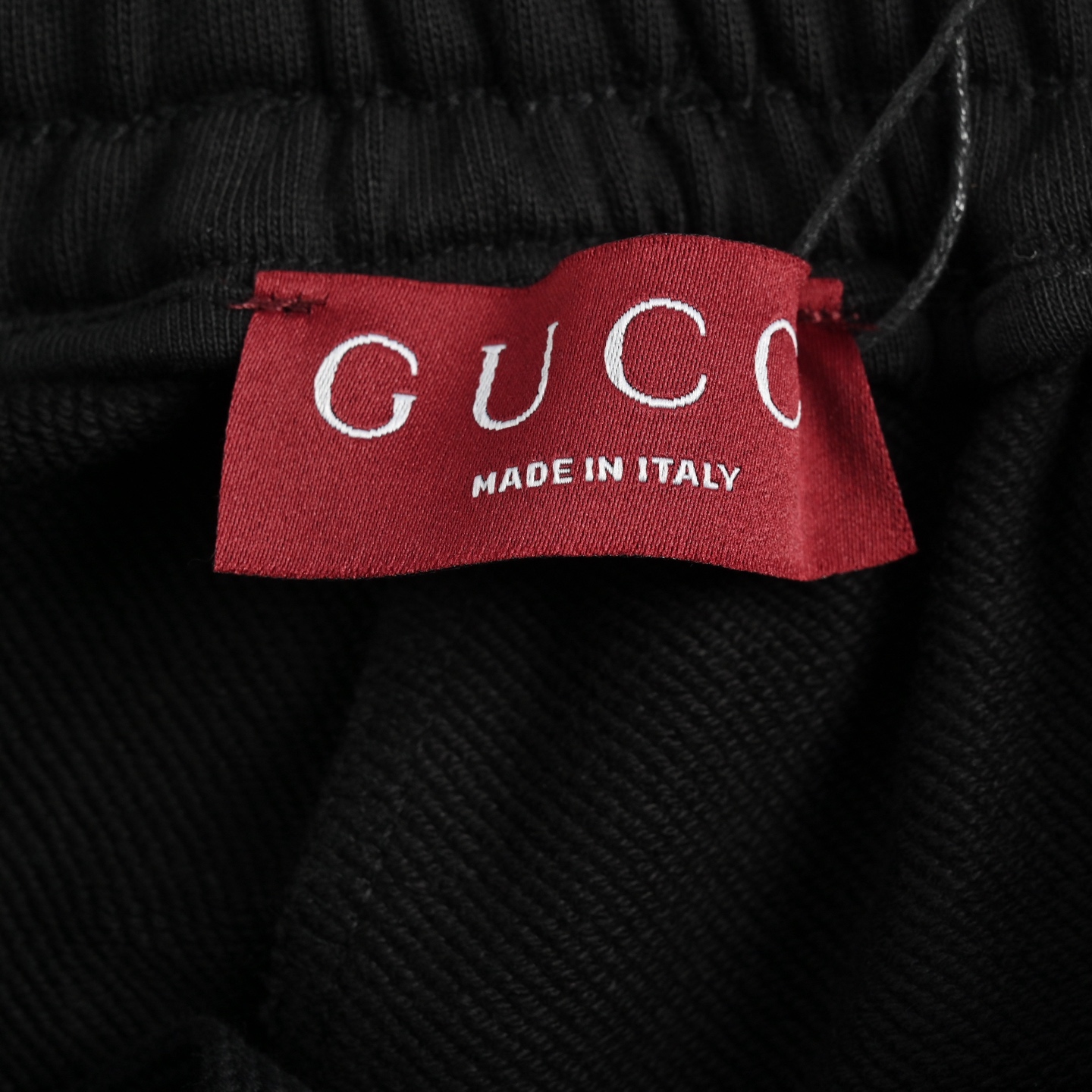 Gucci 24Fw embroidered lettering web trousers