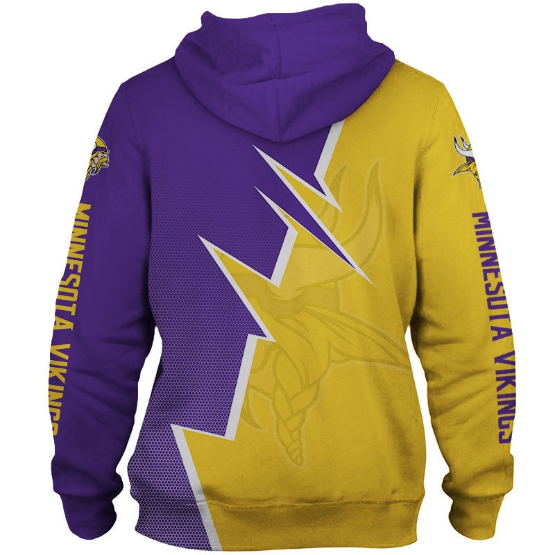 MINNESOTA VIKINGS 3D HOODIE MMVV009