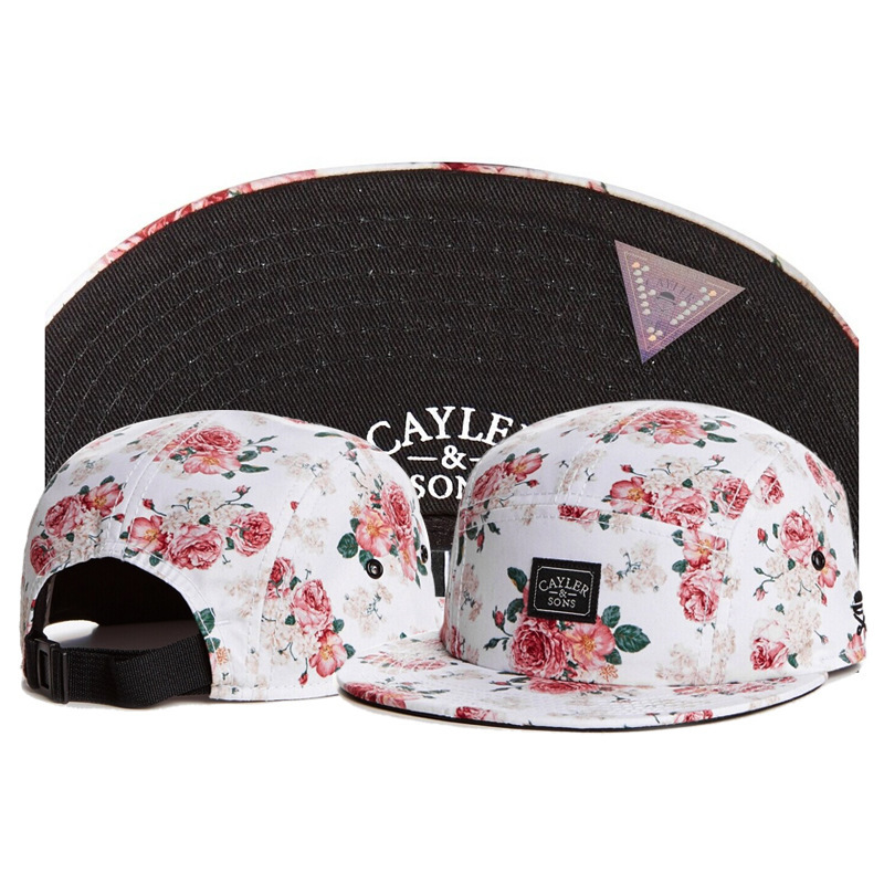 New hip-hop dome wide brim unisex adjustable snapback hat