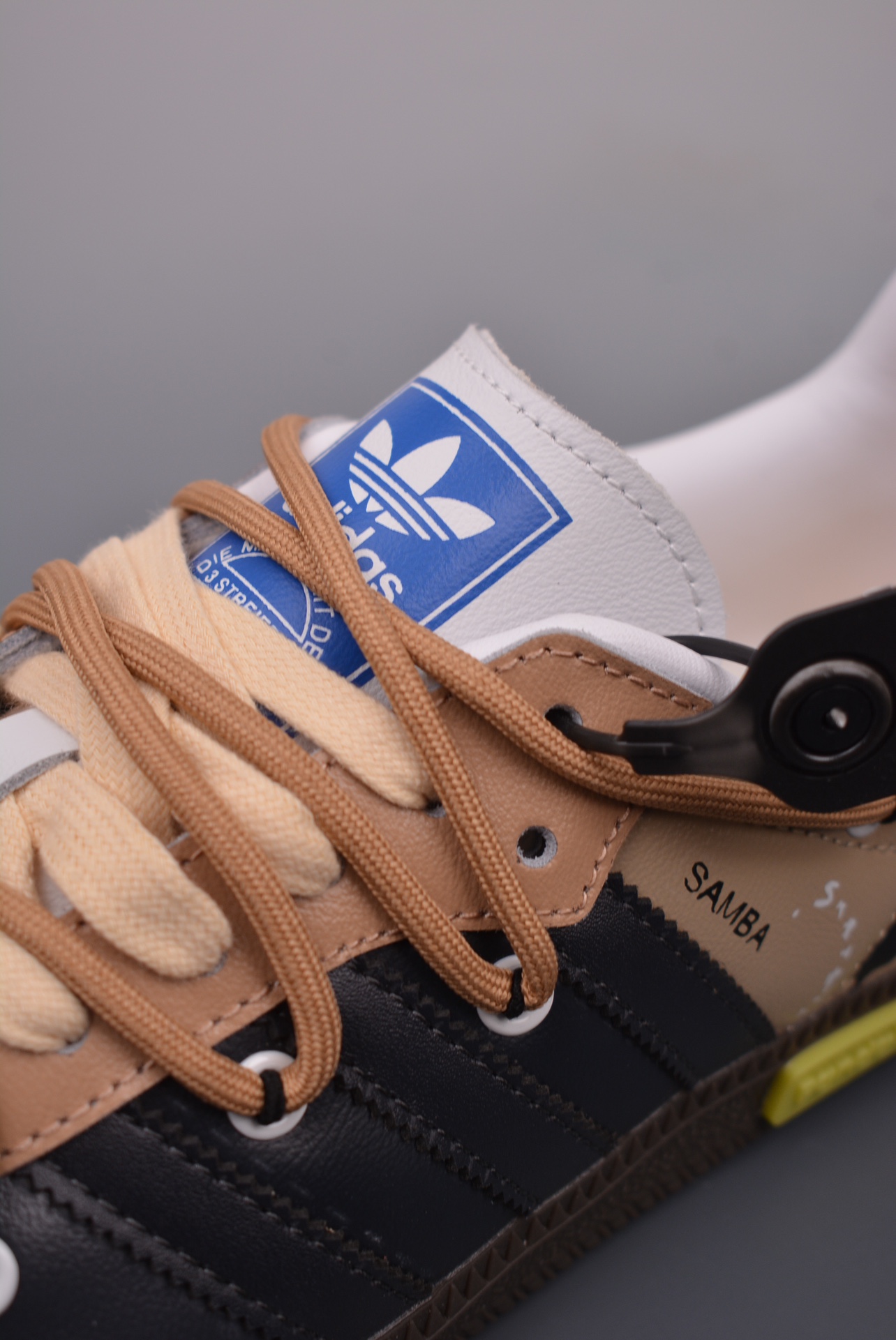 Adidas Originals Samba OG Brown and Black Graffiti IG1025