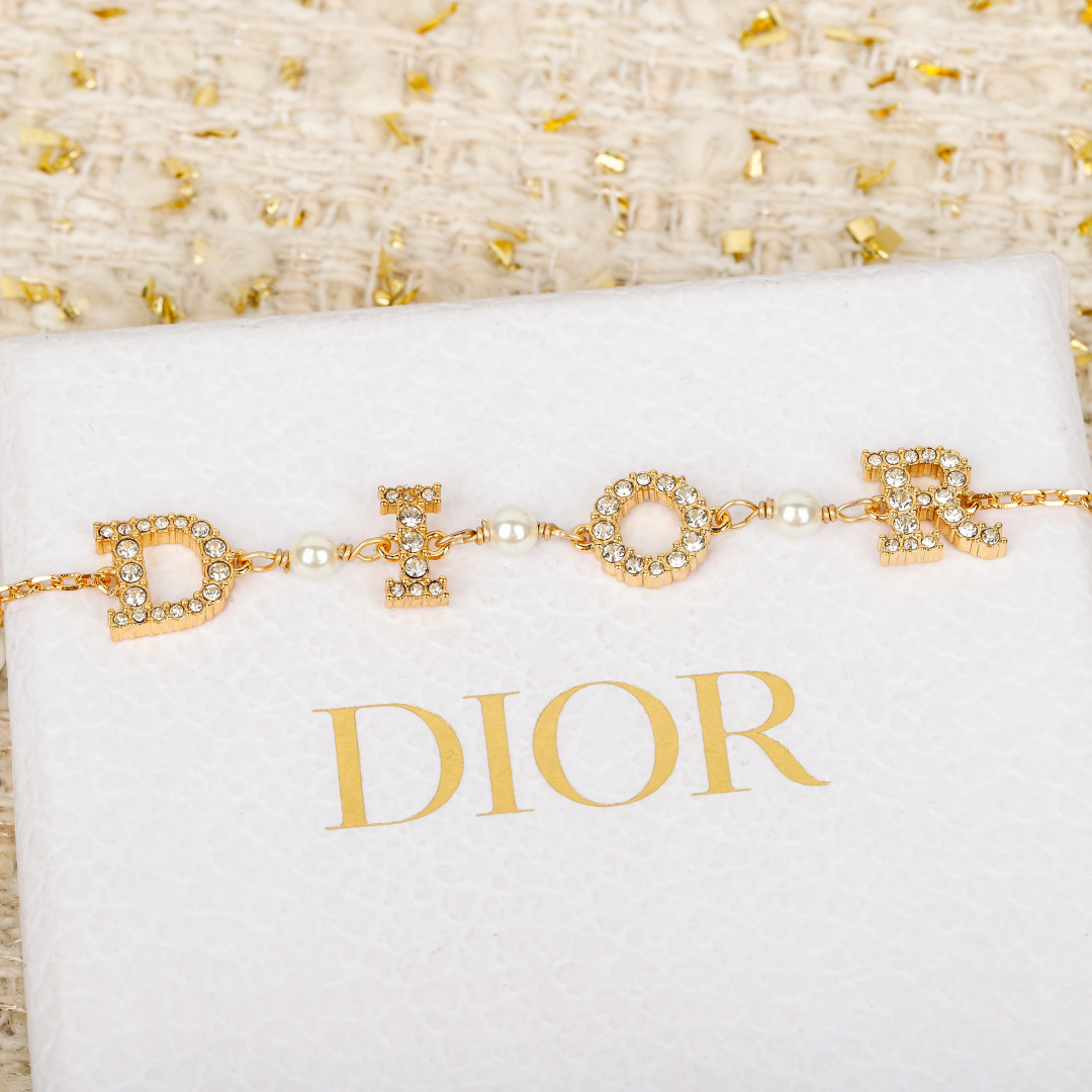 Dior Alphabet Diamond Bracelet