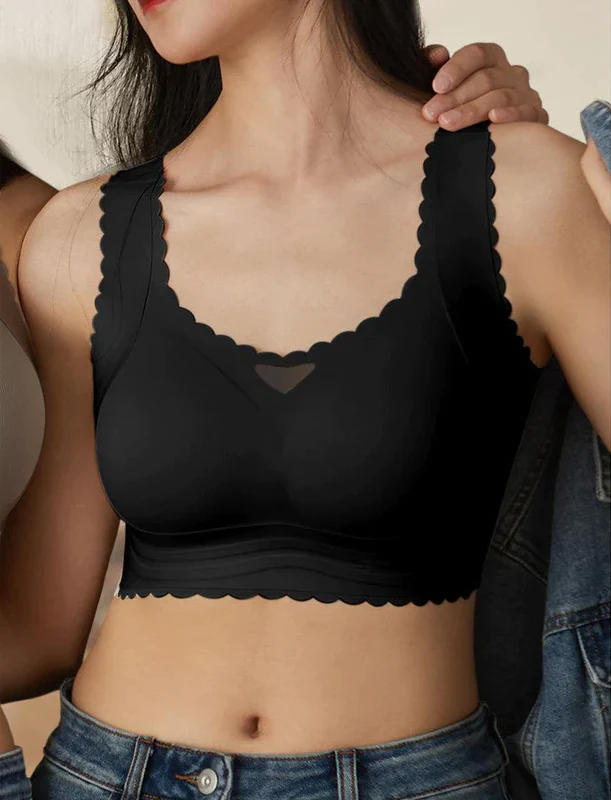 ❤️Mother's Day Sale 60% OFF❤️Scalloped Design Natural Uplift Bra