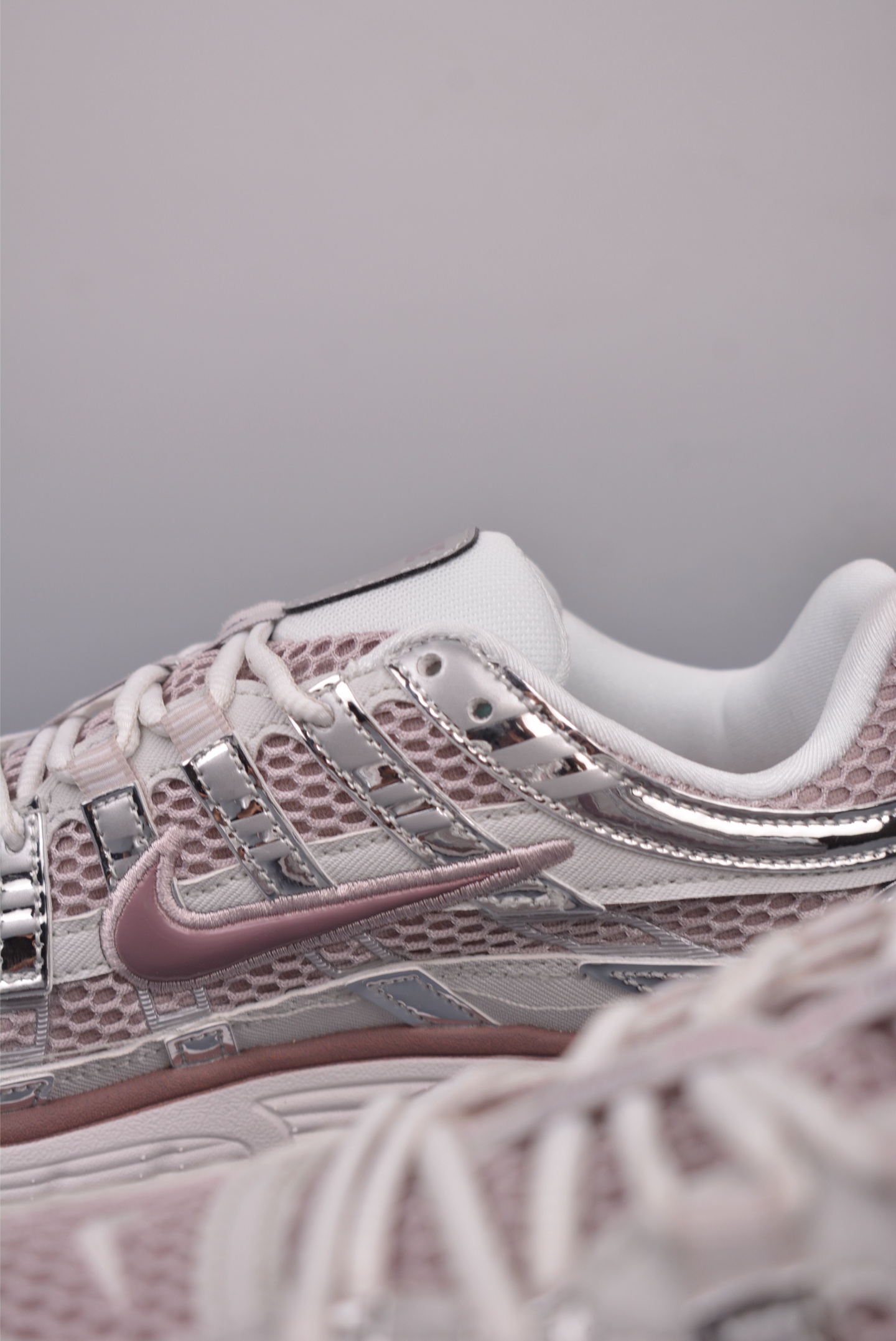Nike P-6000 Premium Metallic Silver Gray Purple IB4019-019