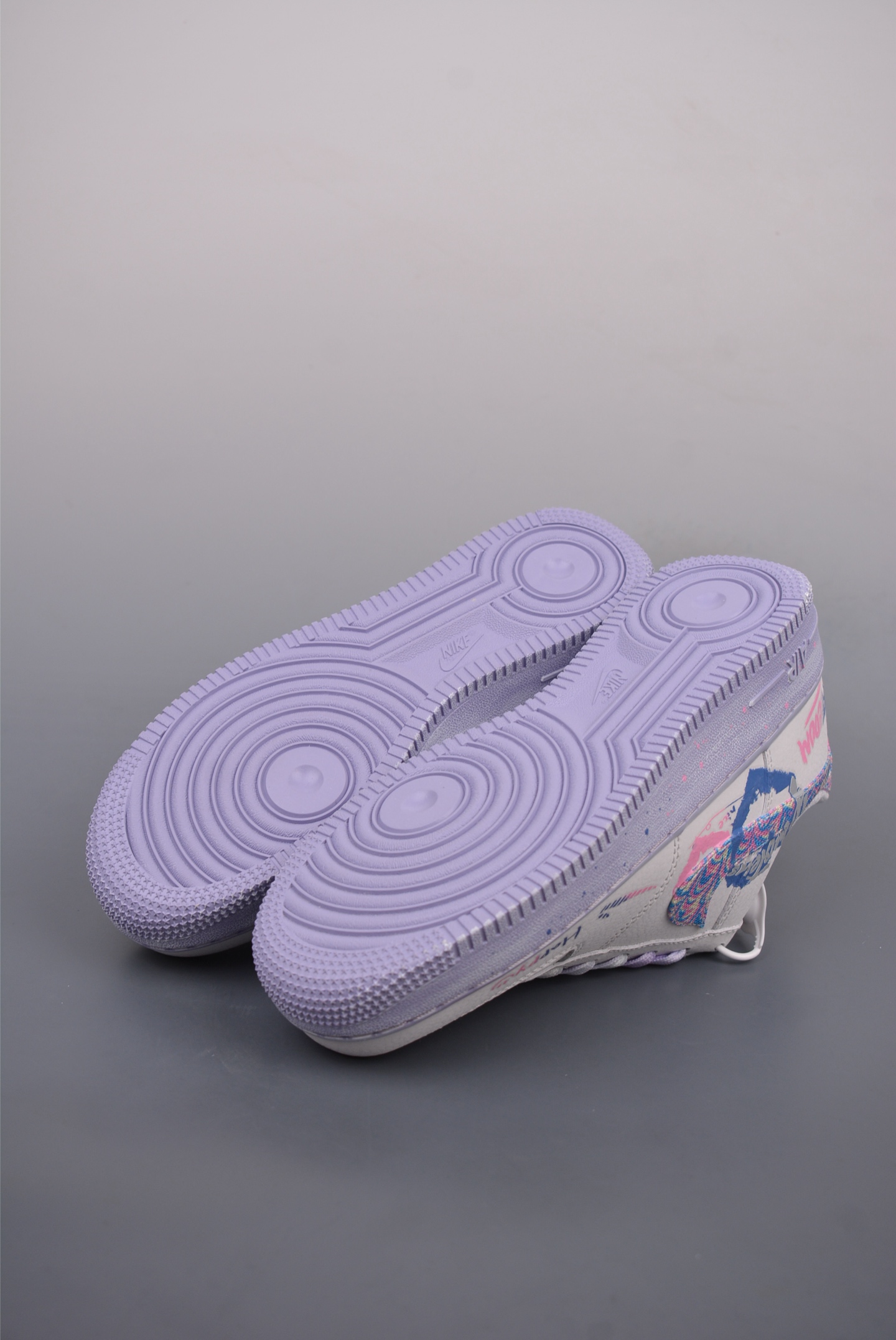 Nike Air Force 1 Low 2D hand-painted graffiti CZ0377-002