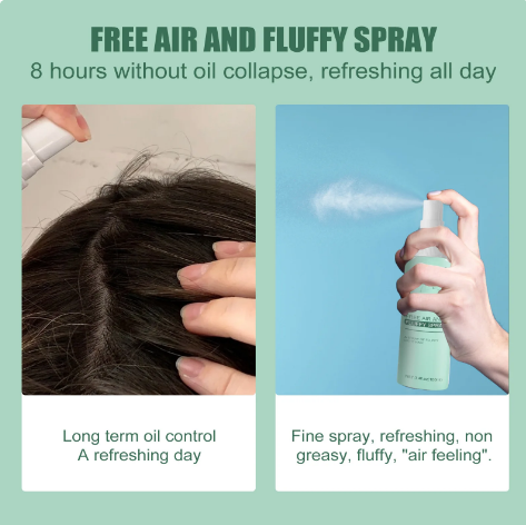 Leave-in Dry Hair Spray Fluffy Hair