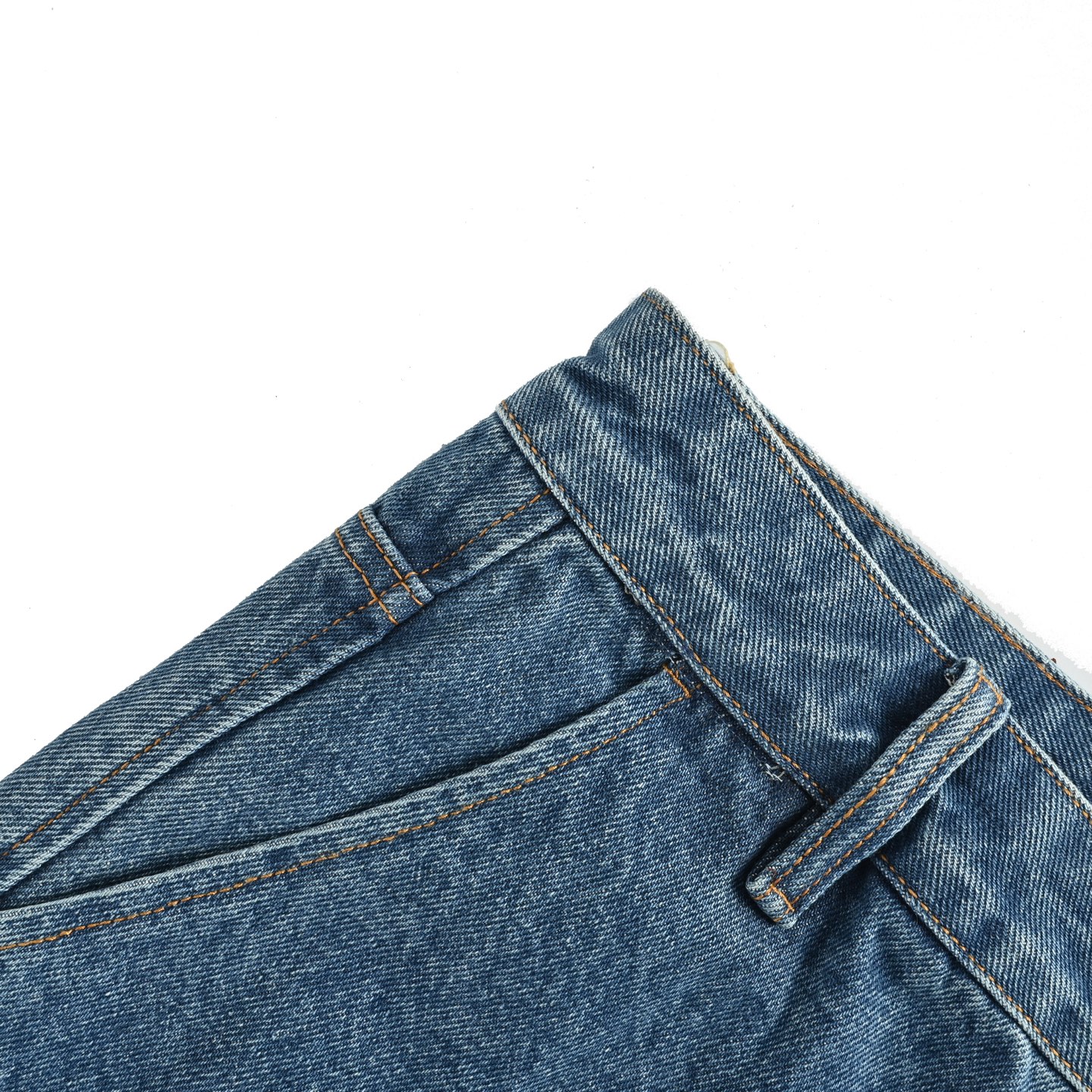 Loewe Anagram Half Embroidered Denim Shorts