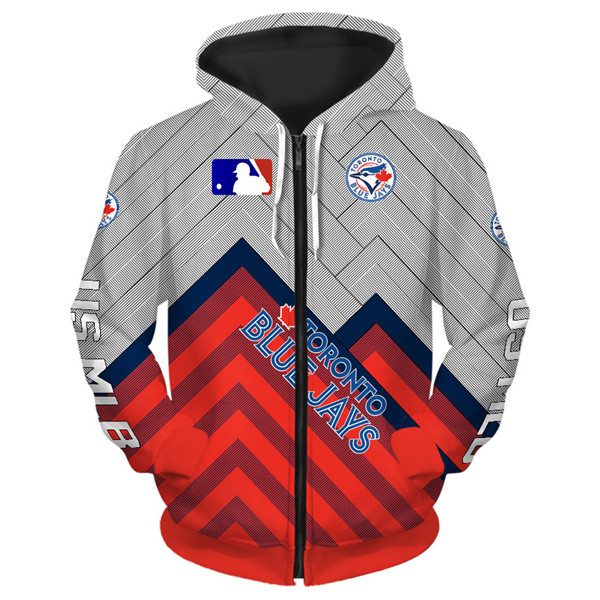TORONTO BLUE JAYS 3D HOODIES TBJ002