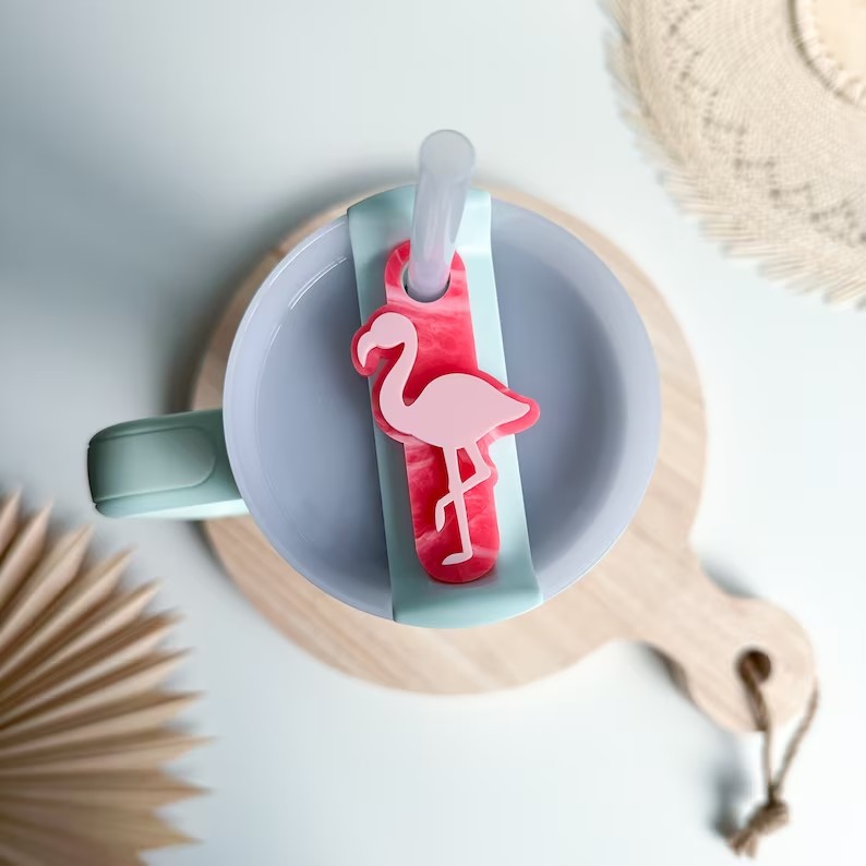 Stanley Flamingos Decorative Clips