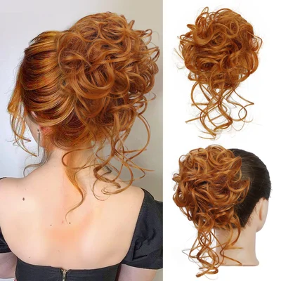 🔥🔥Buy 1 Get 1 Free💖 - Curly Bun Hair Claw Clips