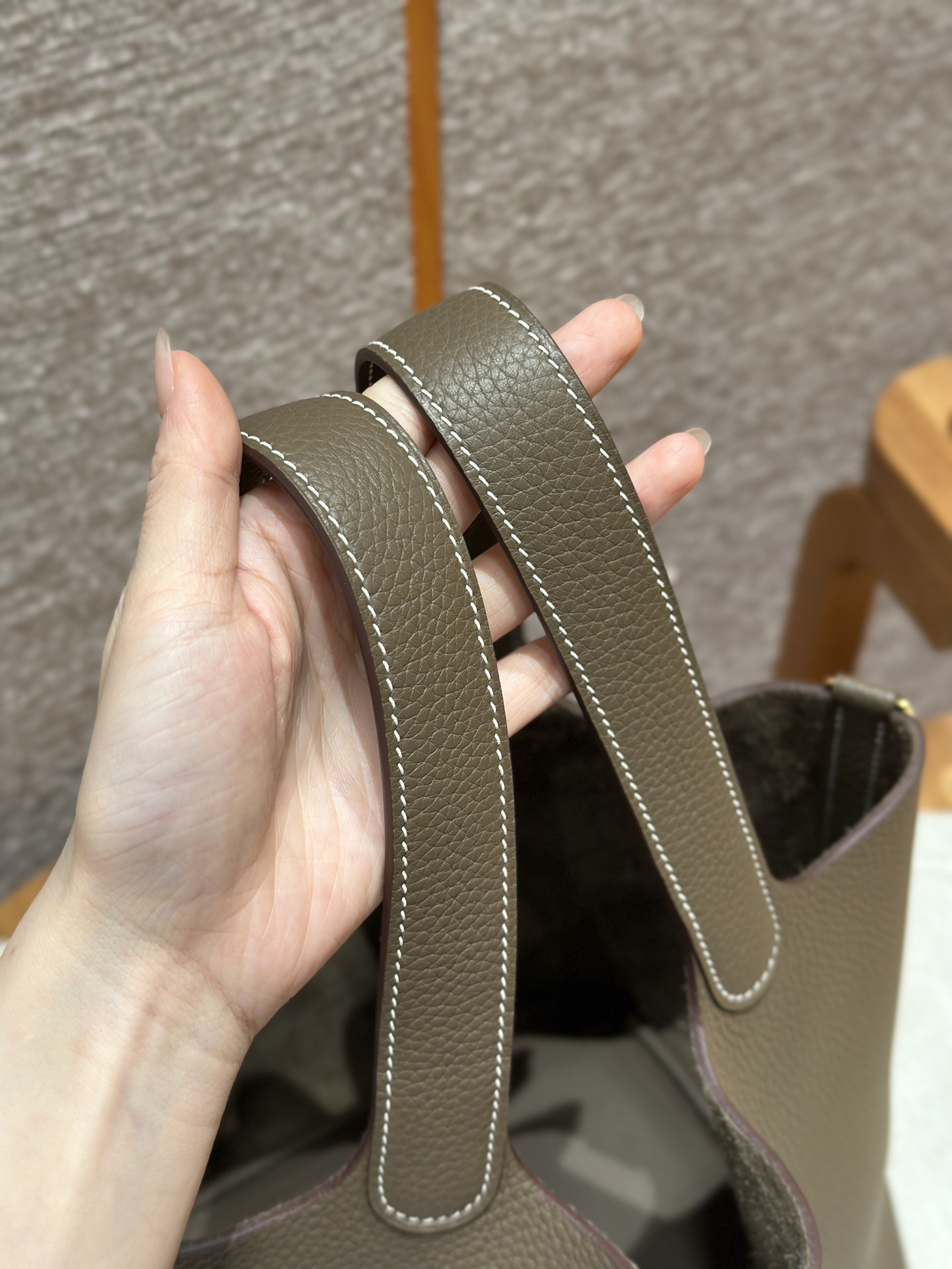 Hermès Picotin lo 18Etoupe handbag (handmade to order)