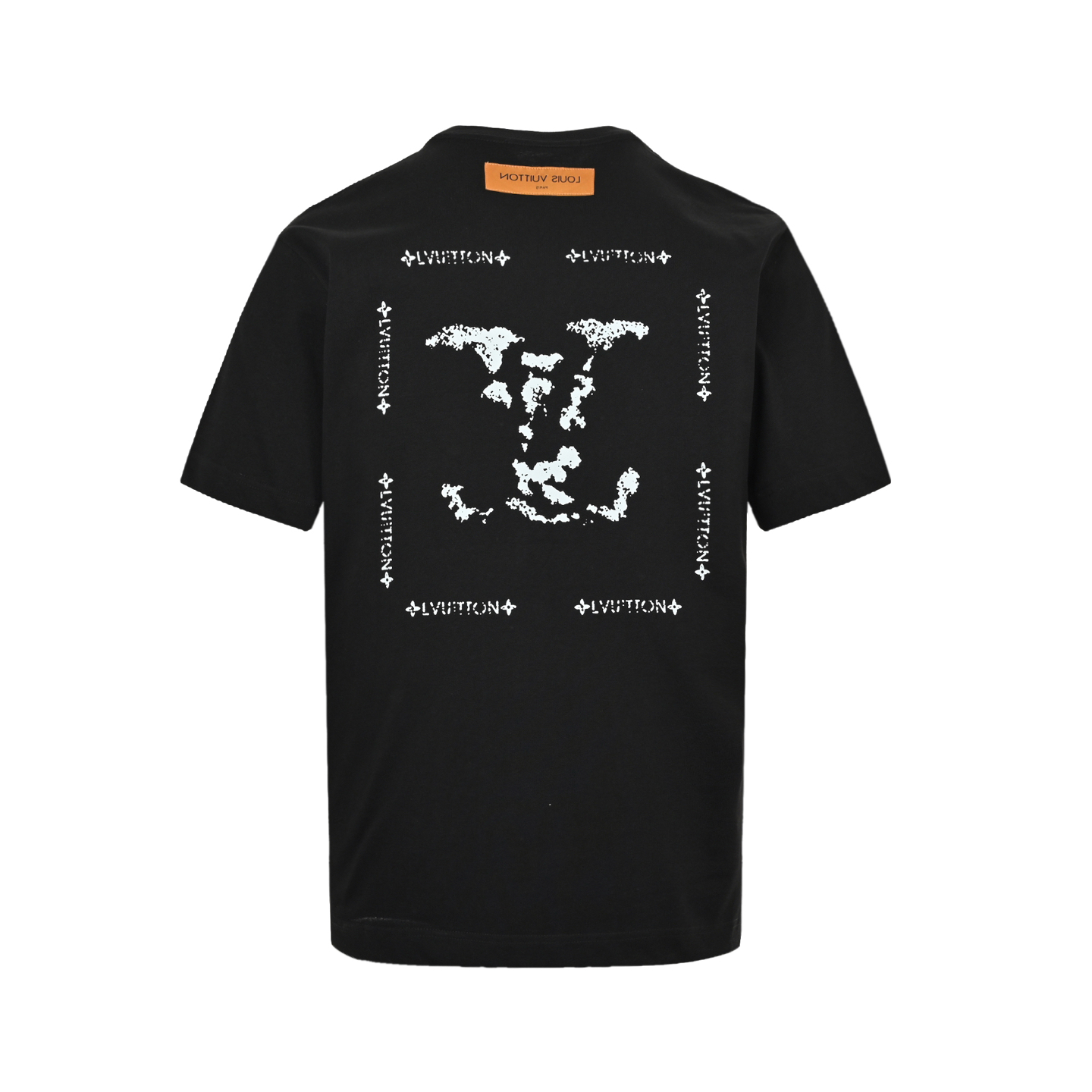 Louis Vuitton 25ss cloud letter logo short sleeve