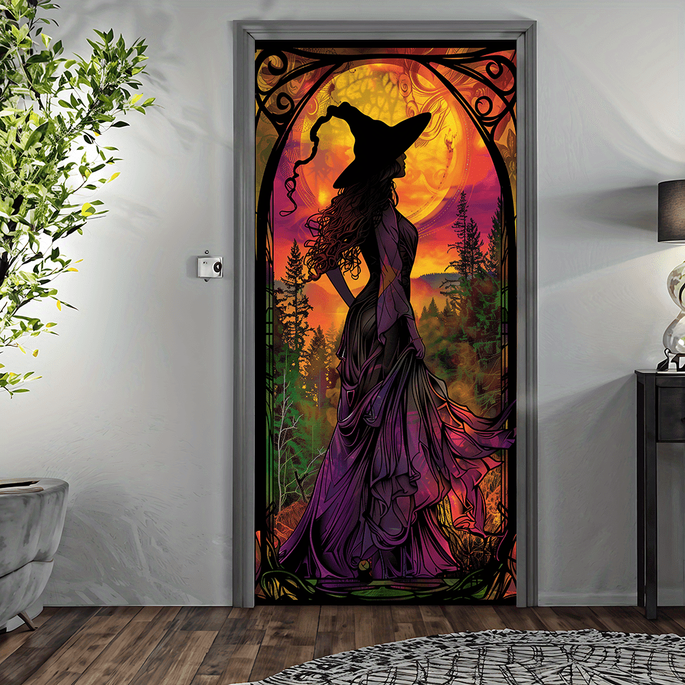 Spooky Nights Halloween Door Tapestry