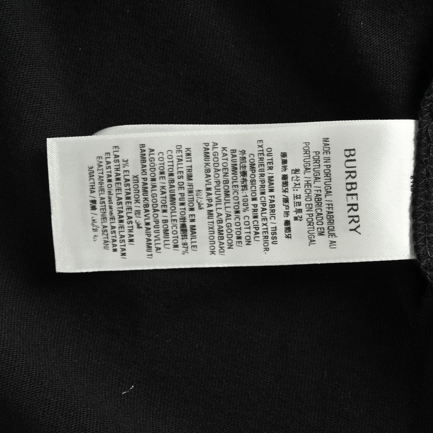 Burberry 25ss cross stitch embroidered war horse short sleeve