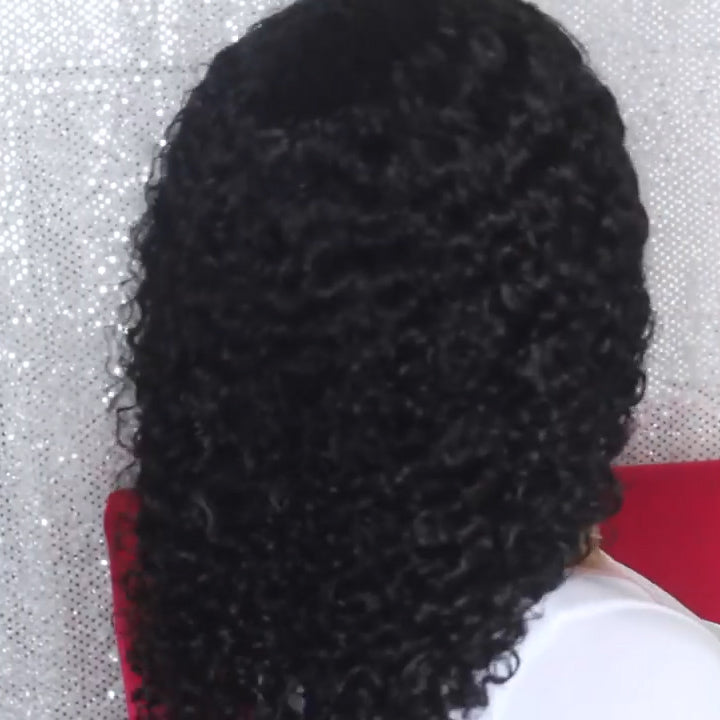 New Style Special Sale Basic Cap Lace Frontal Curly Wig