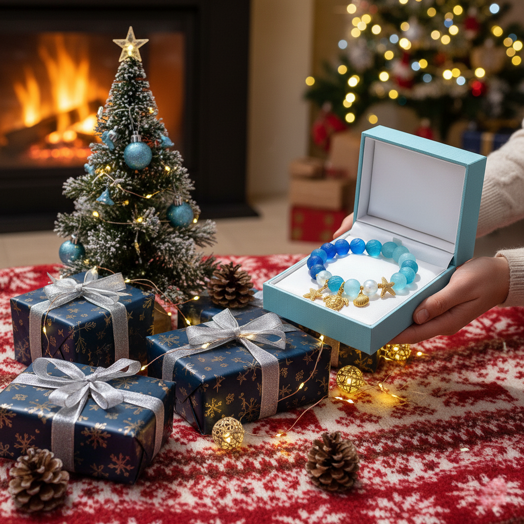 🌊✨ Sea Glass Bracelet