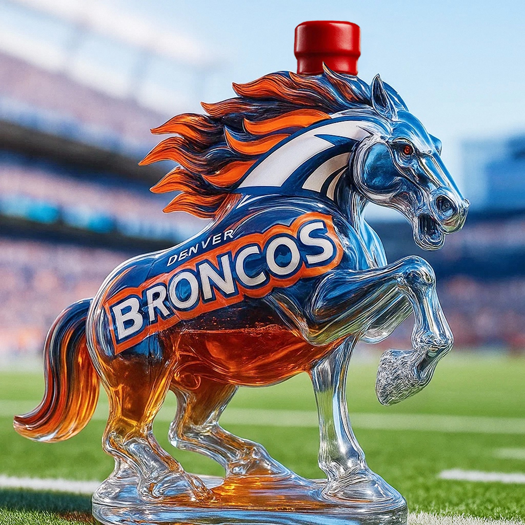 Denver Broncos Limited Edition Whisky Bottle