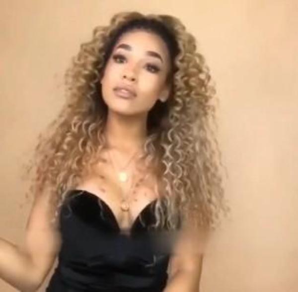 Luna A20 Affordable Curly Long Hair Wig for Women