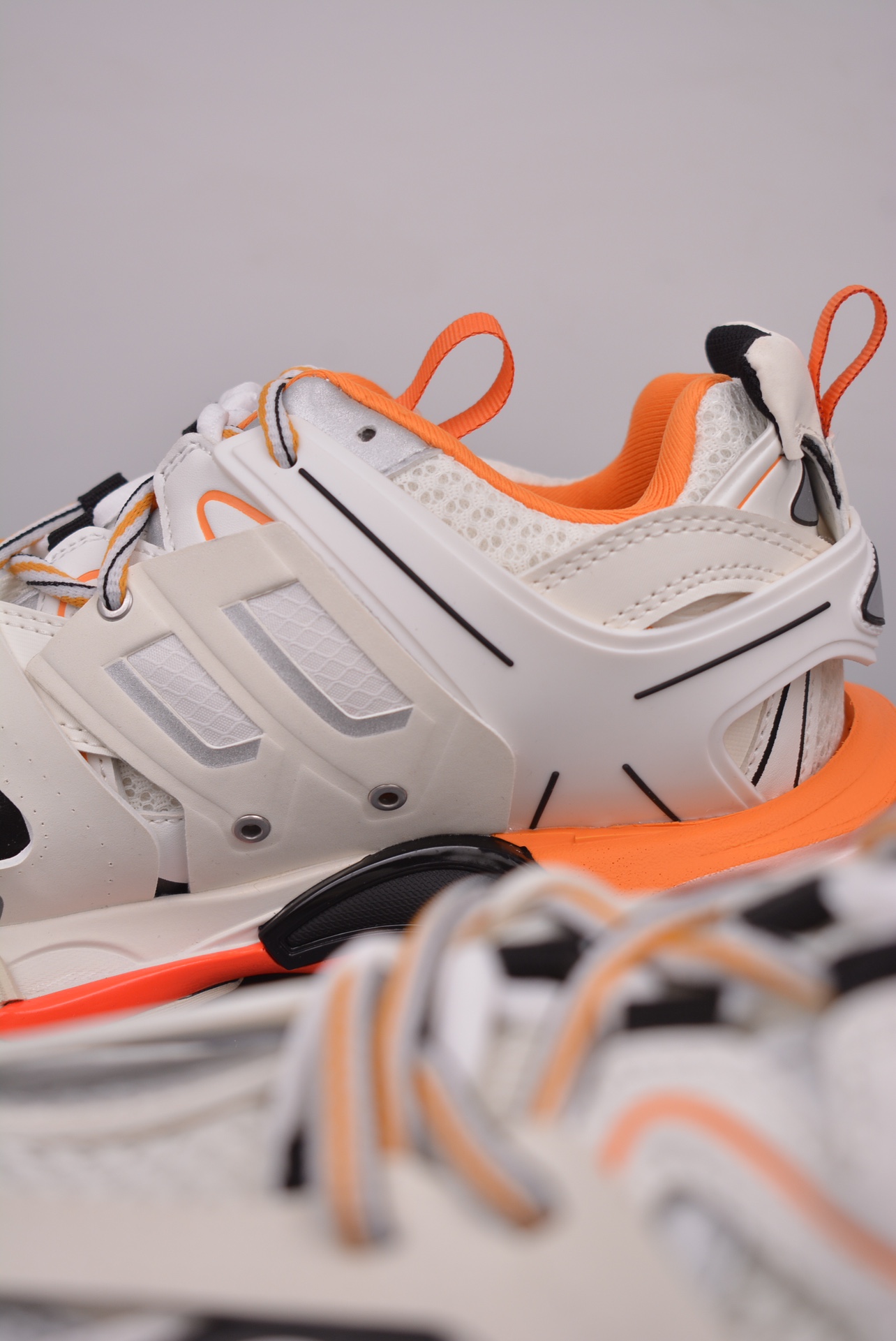 BALENCIAGA Track Trainers 3.0 Orange White
