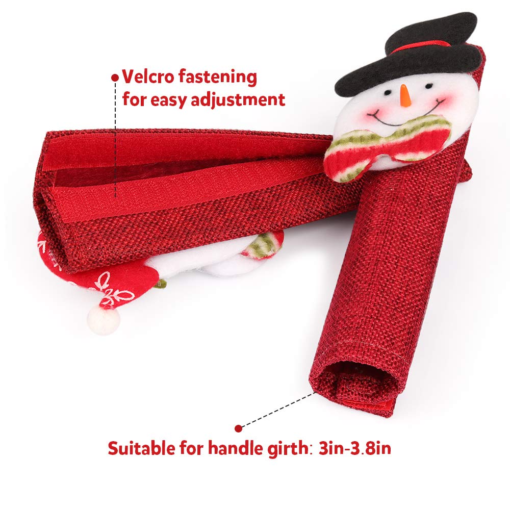 (🔥Christmas Hot Sale-50% OFF)Christmas Kitchen Handle Door Covers