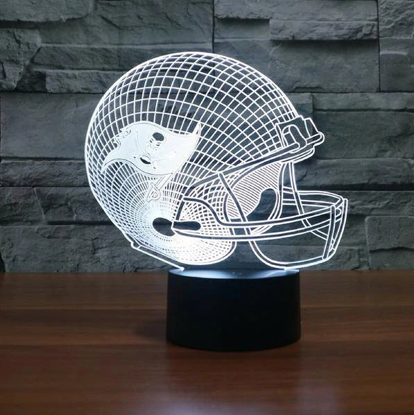 TAMPA BAY BUCCANEERS 3D LED LIGHT LAMP