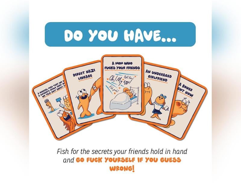 🔥Go F**k Yourself - The Go Fish Game of Life's Little HumiliationsGo 😂