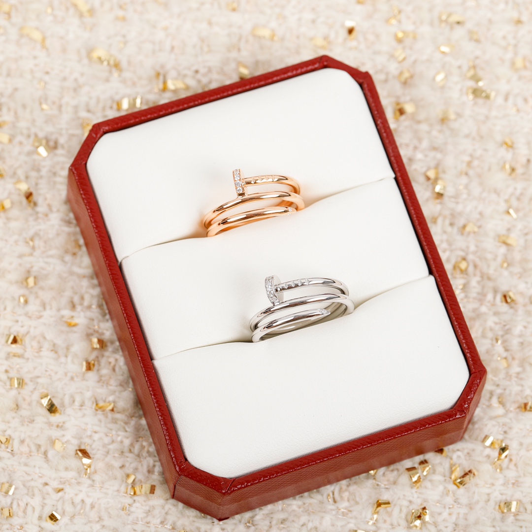 Cartier nail diamond ring