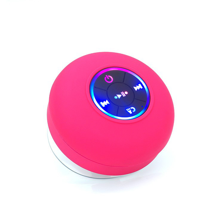 🔥Super Sale - 49% OFF🔥Waterproof Bluetooth Speaker with Suction Cup & LED Lights