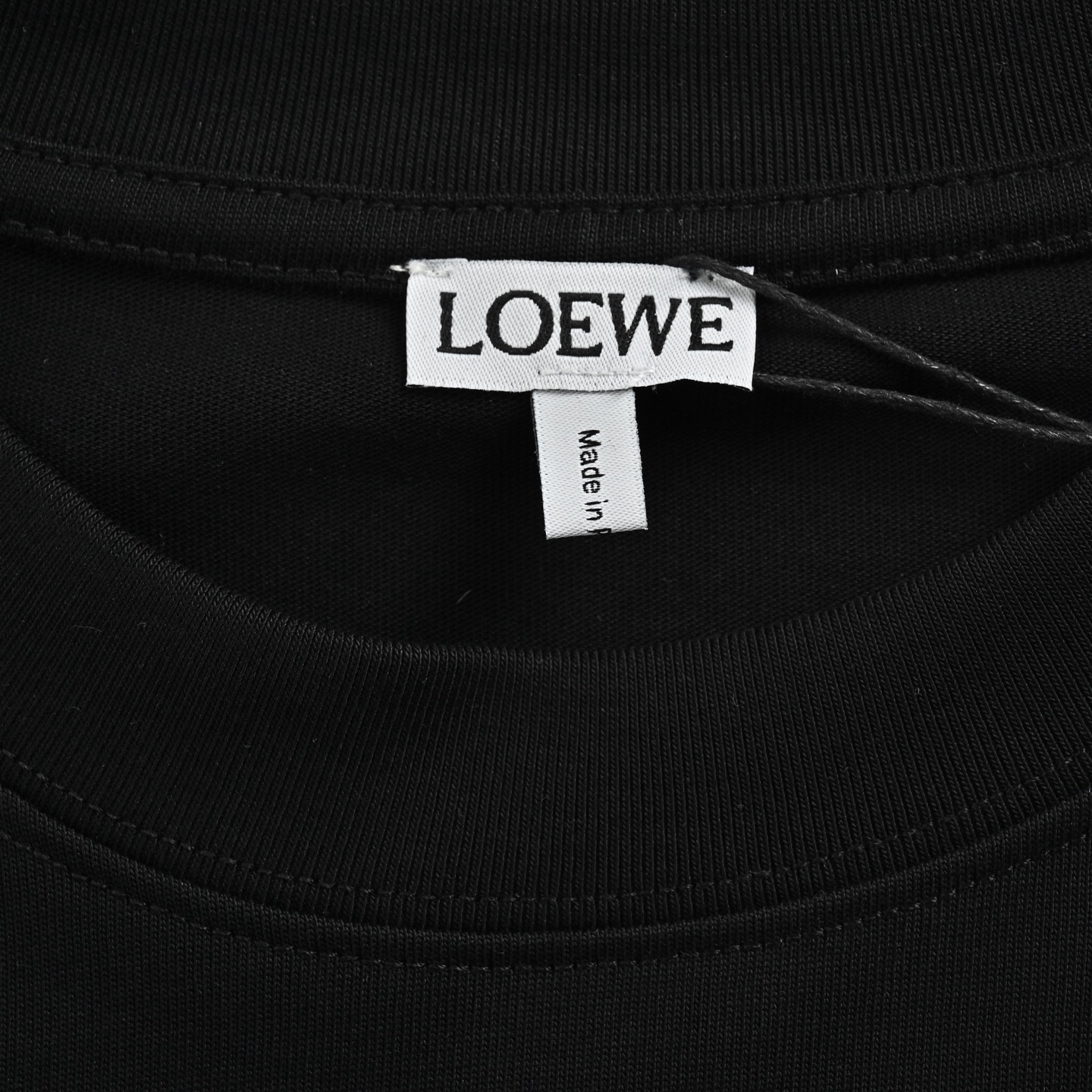 Loewe 24ss embroidered logo short sleeve