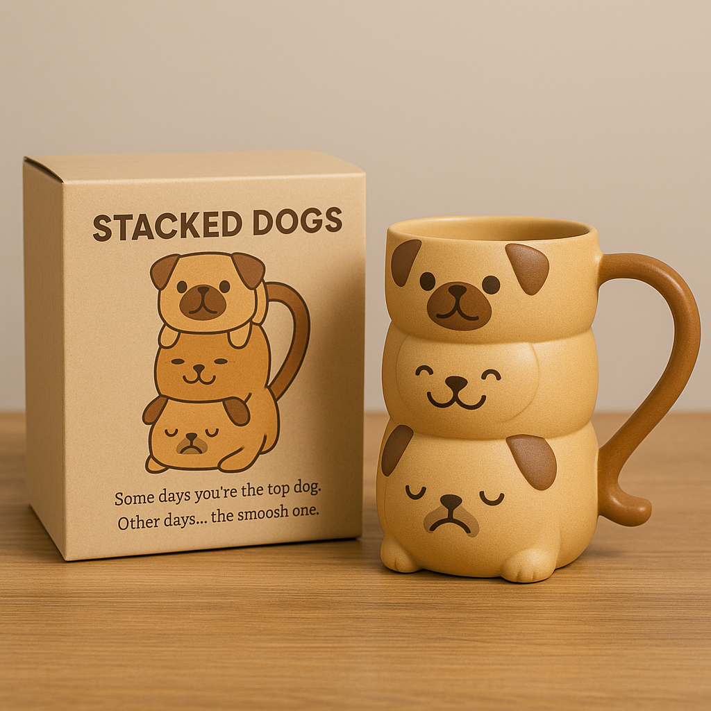 ☕STACK IT UP Emotional Stacking Cup Collection