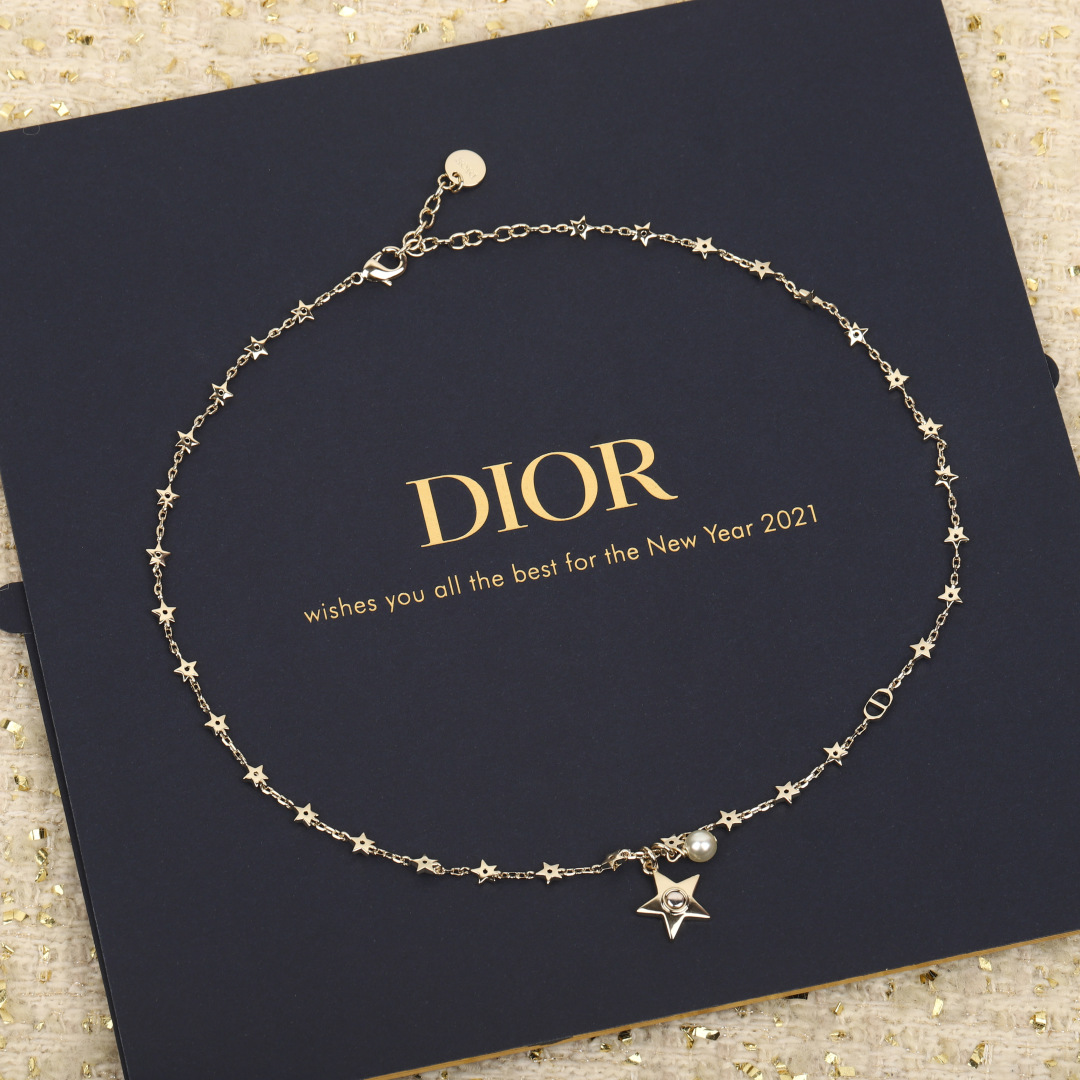 Dior New Pentagram Necklace